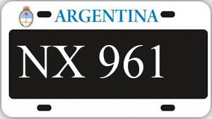 Patente AA961NX