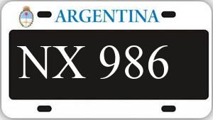 Patente AA986NX
