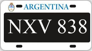 Patente NXV838
