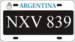 Patente NXV839