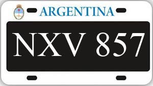 Patente NXV857