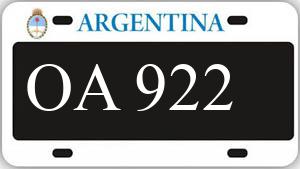 Patente AE922OA