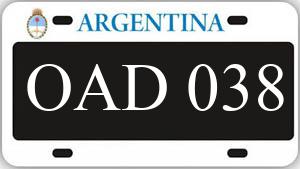Patente OAD038