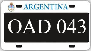 Patente OAD043