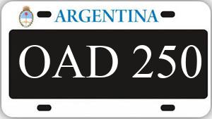 Patente OAD250