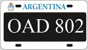 Patente OAD802