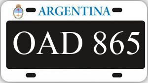 Patente OAD865