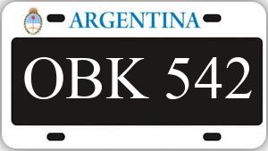 Patente OBK542