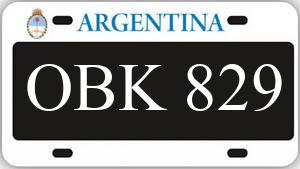 Patente OBK829