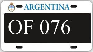 Patente AA076OF