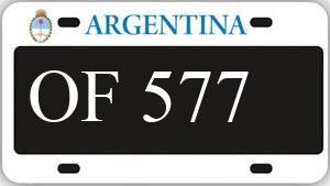 Patente AA577OF