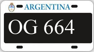 Patente AA664OG