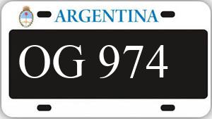 Patente AA974OG