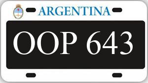 Patente OOP643