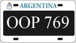 Patente OOP769