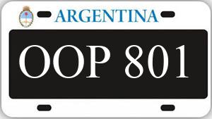 Patente OOP801