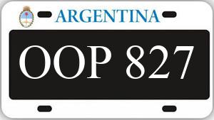 Patente OOP827