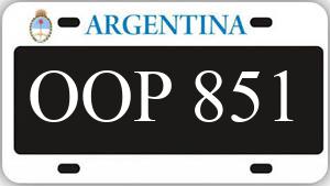 Patente OOP851