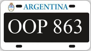 Patente OOP863
