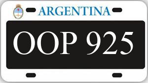 Patente OOP925