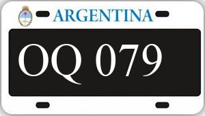 Patente AA079OQ