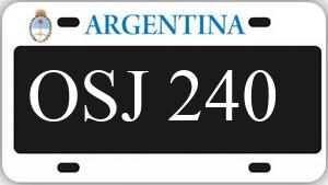Patente OSJ240