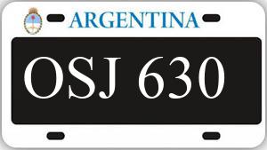 Patente OSJ630
