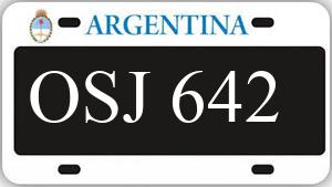 Patente OSJ642
