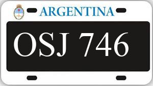 Patente OSJ746