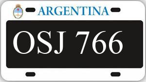 Patente OSJ766