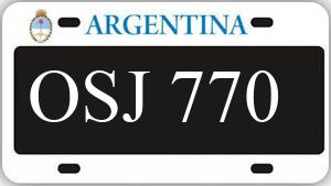 Patente OSJ770
