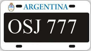 Patente OSJ777