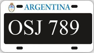 Patente OSJ789