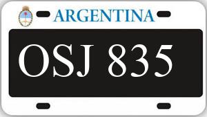 Patente OSJ835