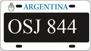 Patente OSJ844