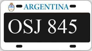 Patente OSJ845