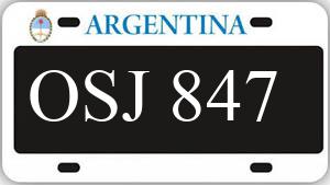 Patente OSJ847