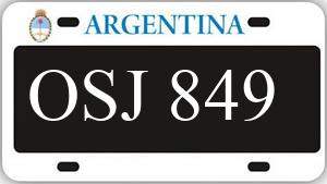 Patente OSJ849