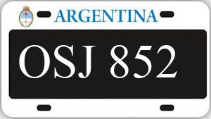 Patente OSJ852
