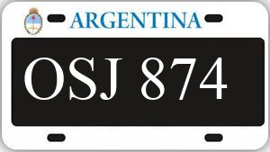 Patente OSJ874
