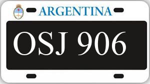 Patente OSJ906