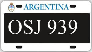Patente OSJ939