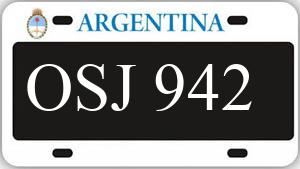 Patente OSJ942