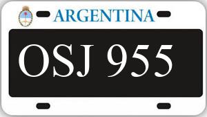 Patente OSJ955