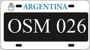 Patente OSM026