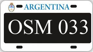 Patente OSM033