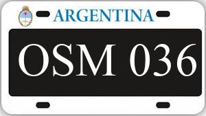 Patente OSM036