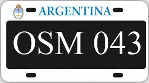 Patente OSM043