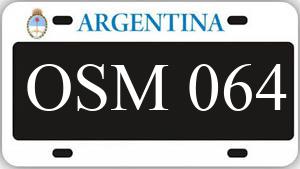 Patente OSM064