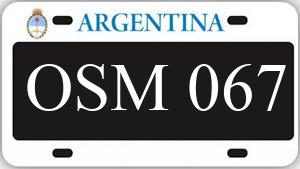 Patente OSM067